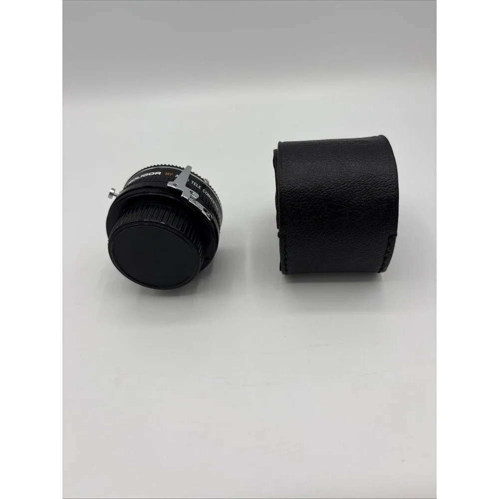 Soligor Auto Tele Converter Lens 2X To Fit Minolta With Case